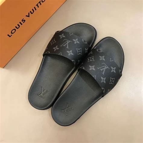 louis vuitton monogram sliders